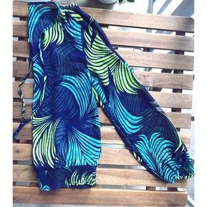 Tropical Pattern Blouse