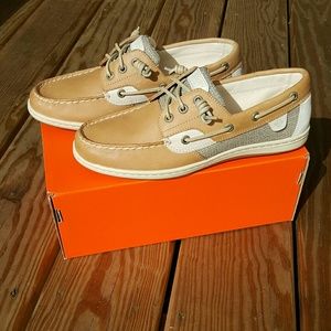 NEW Womens Sperry Topsider Boat Shoe- Tan