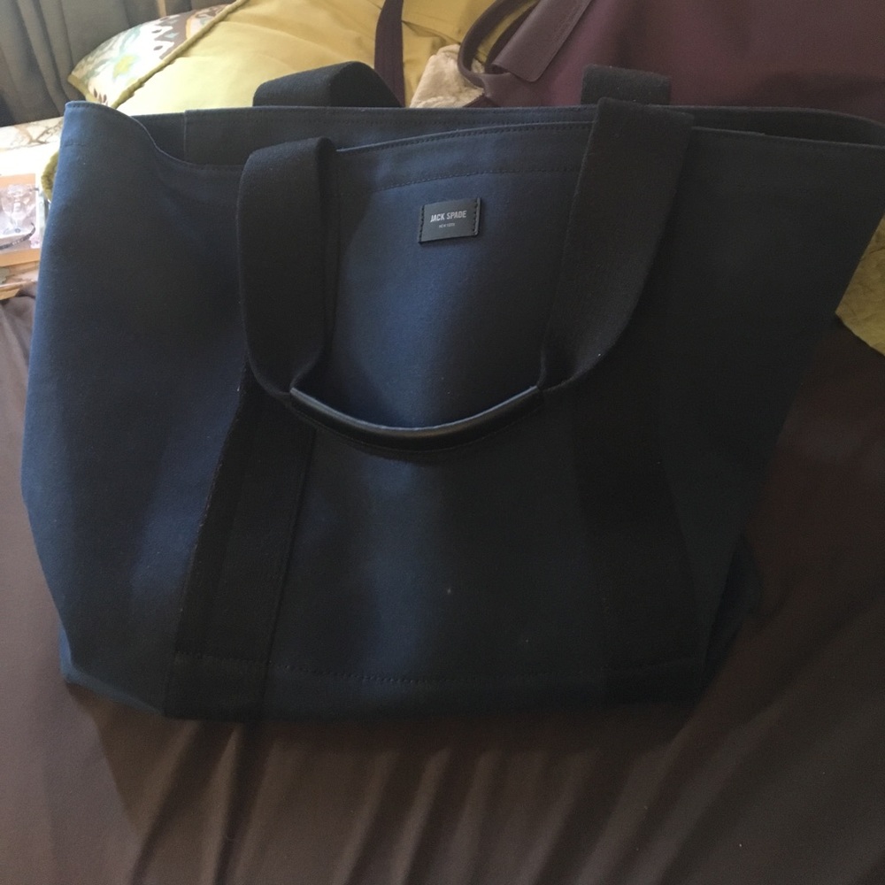 Jack Spade canvas tote bag