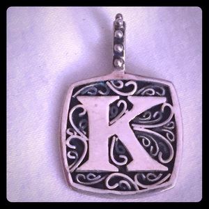 LorinBonn letter K pendant