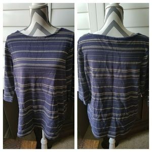 Understated yet Chic Casual Boatneck Top