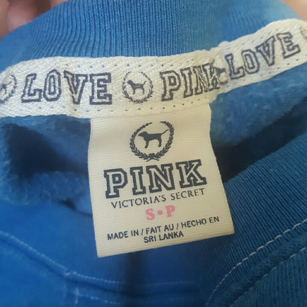 PINK VS crop sweatshirt - Picture 3 of 3