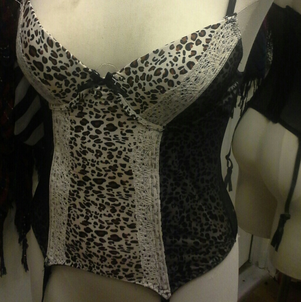 Cheetah Print Corset