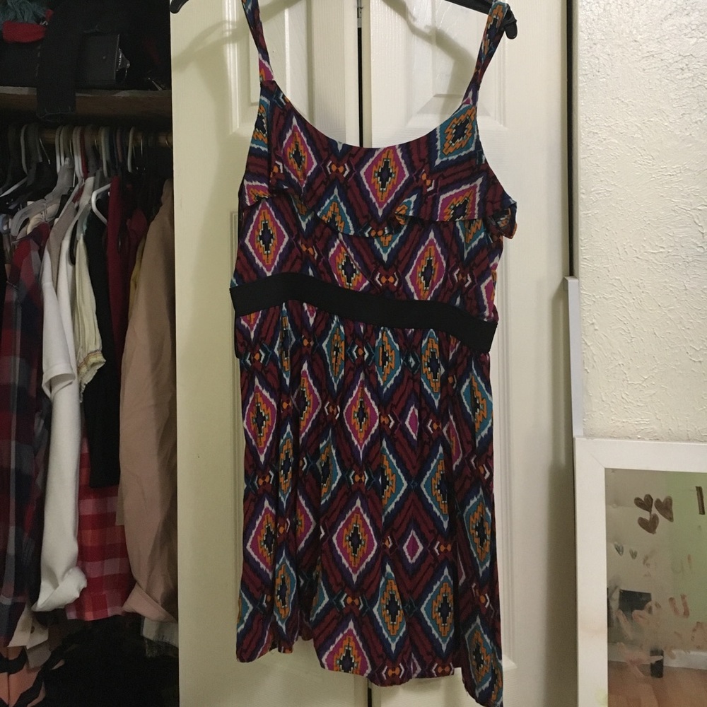 Tribal print dress