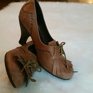 Brown Biviel booties