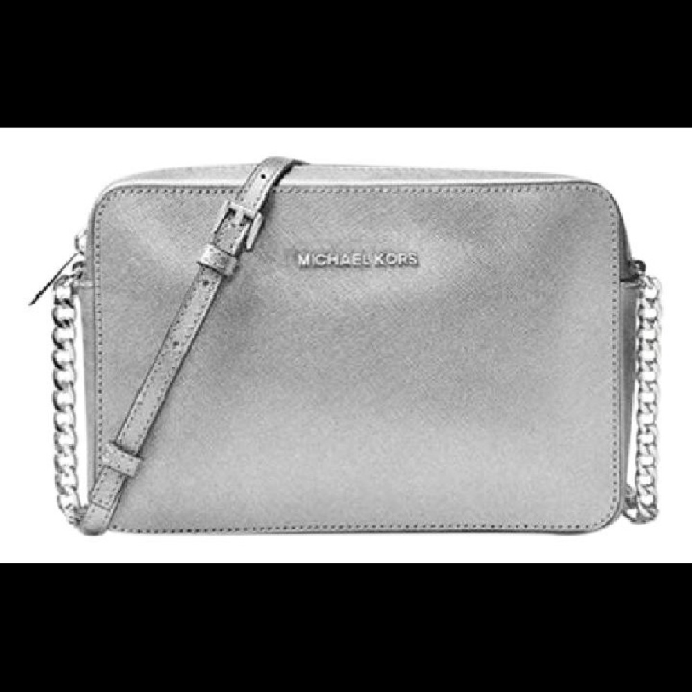Michael Kors Silver Crossbody