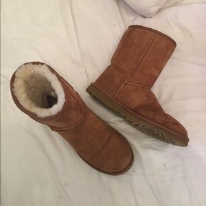 UGG classic short women's sheepskin boots