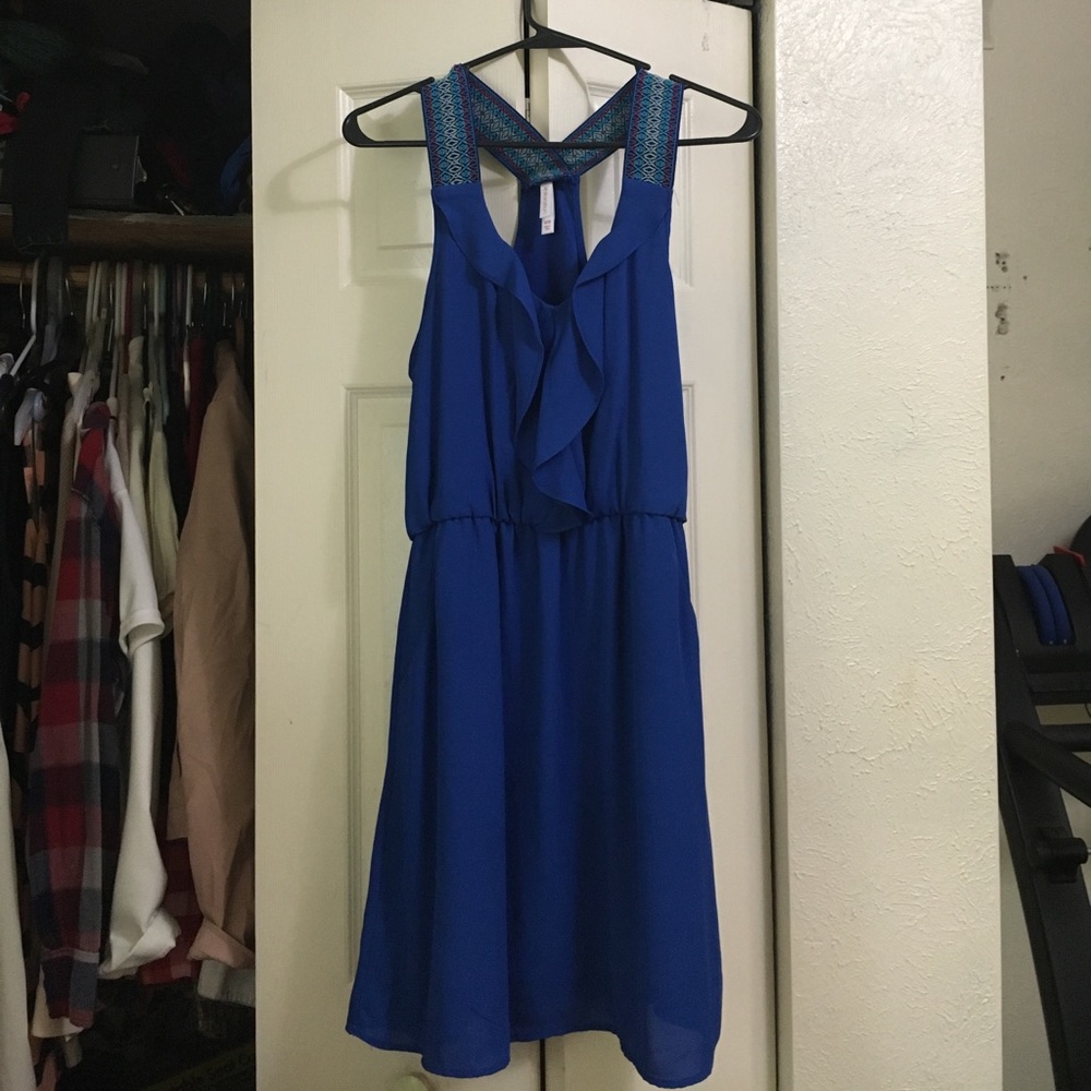 Blue sundress