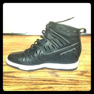 Nike Sky Hi Wedge 2.0 Joli Black Cutout sneakers