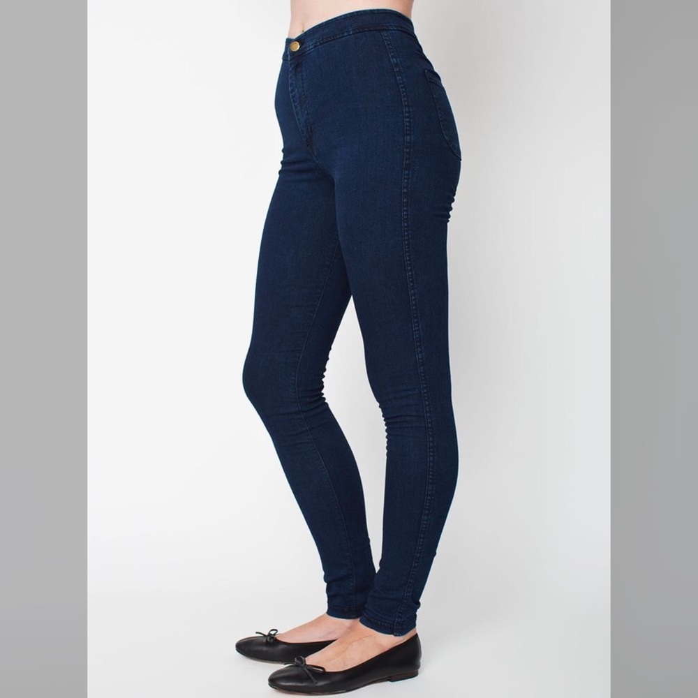 NWT American Apparel indigo easy jeans