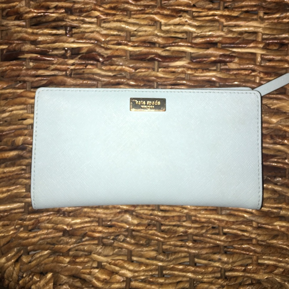 Kate Spade Wallet Light Blue