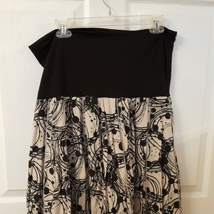 XL full panel maternity skirt
