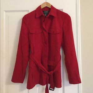 Red Lauren Ralph Lauren jacket