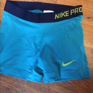 Nike spandex shorts