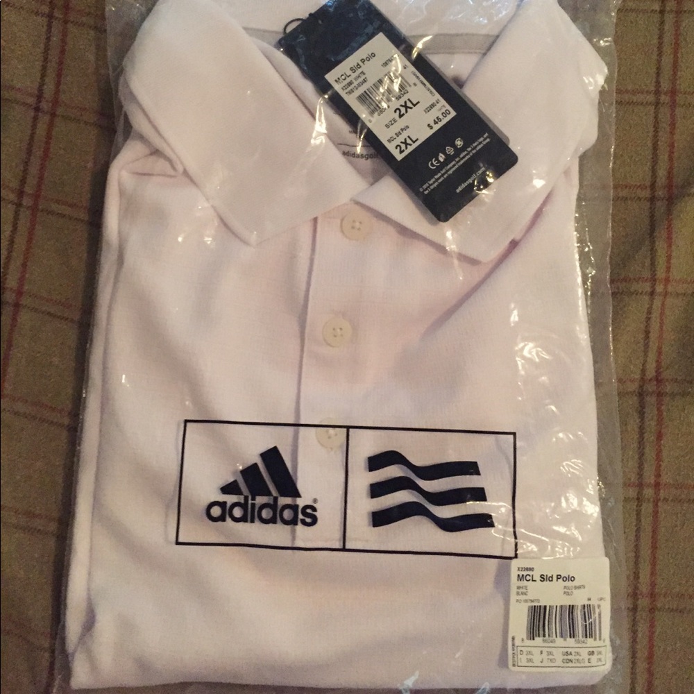 Men's 2xl Adidas Polo
