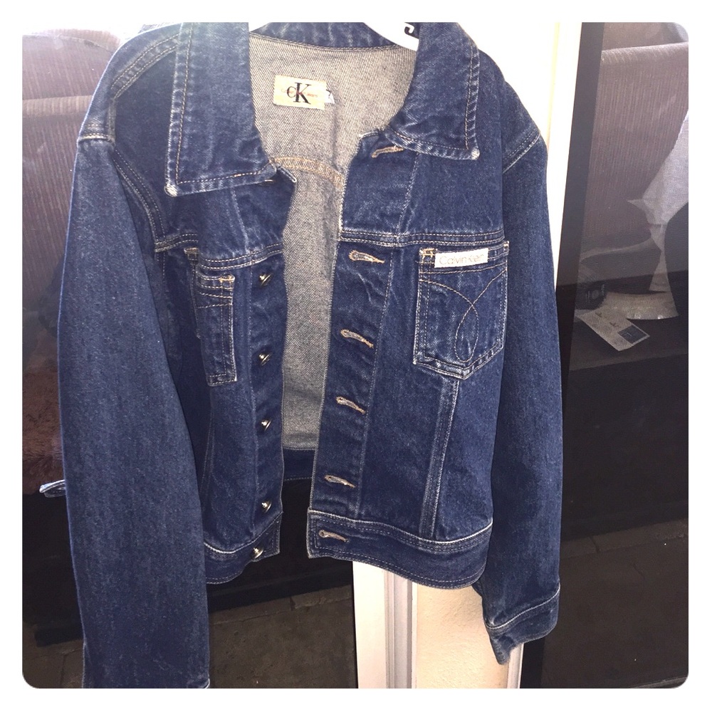 Calvin Klein jean jacket!