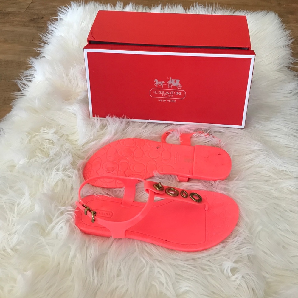 Size 9m Coach Sandals