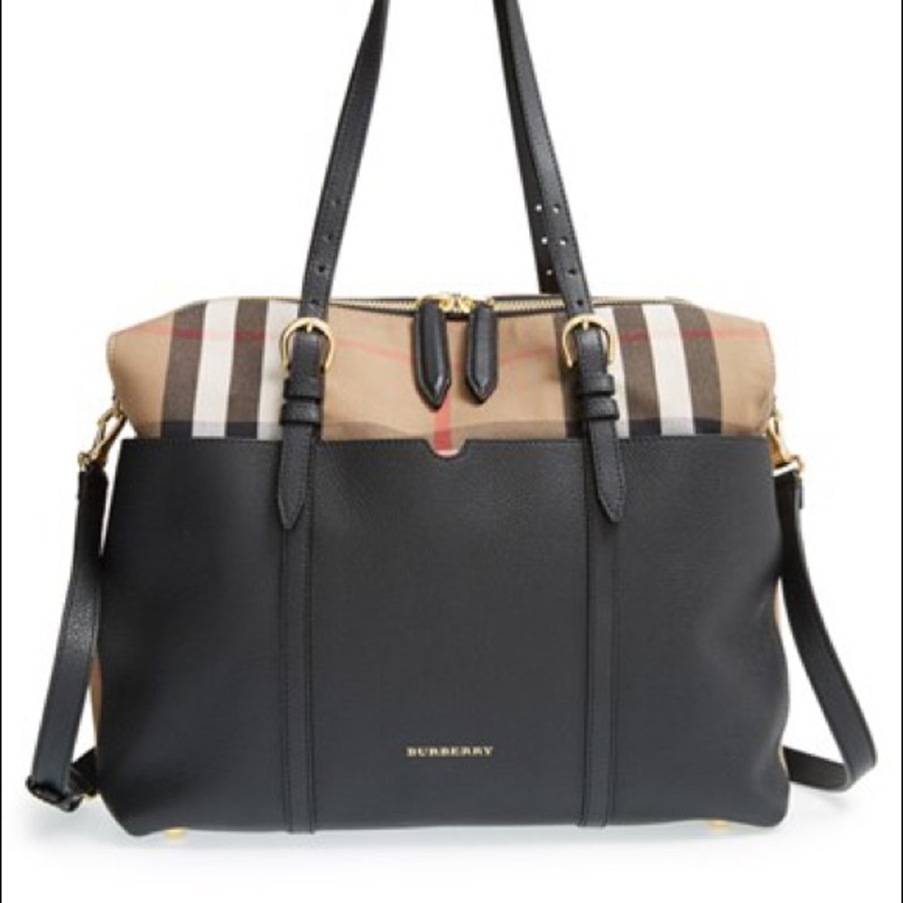 Burberry diaper bag
