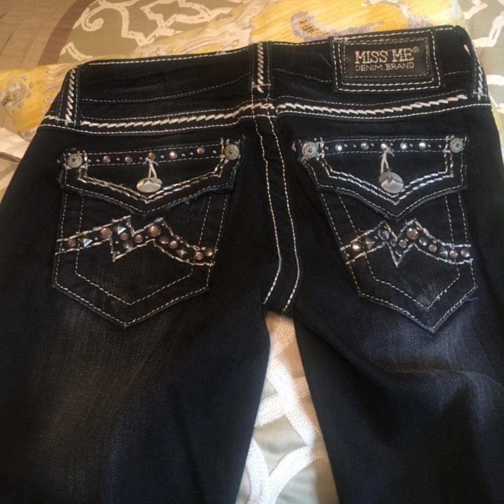 Miss Me Black Denim Jeans
