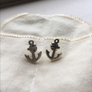 James Avery Anchor Earrings