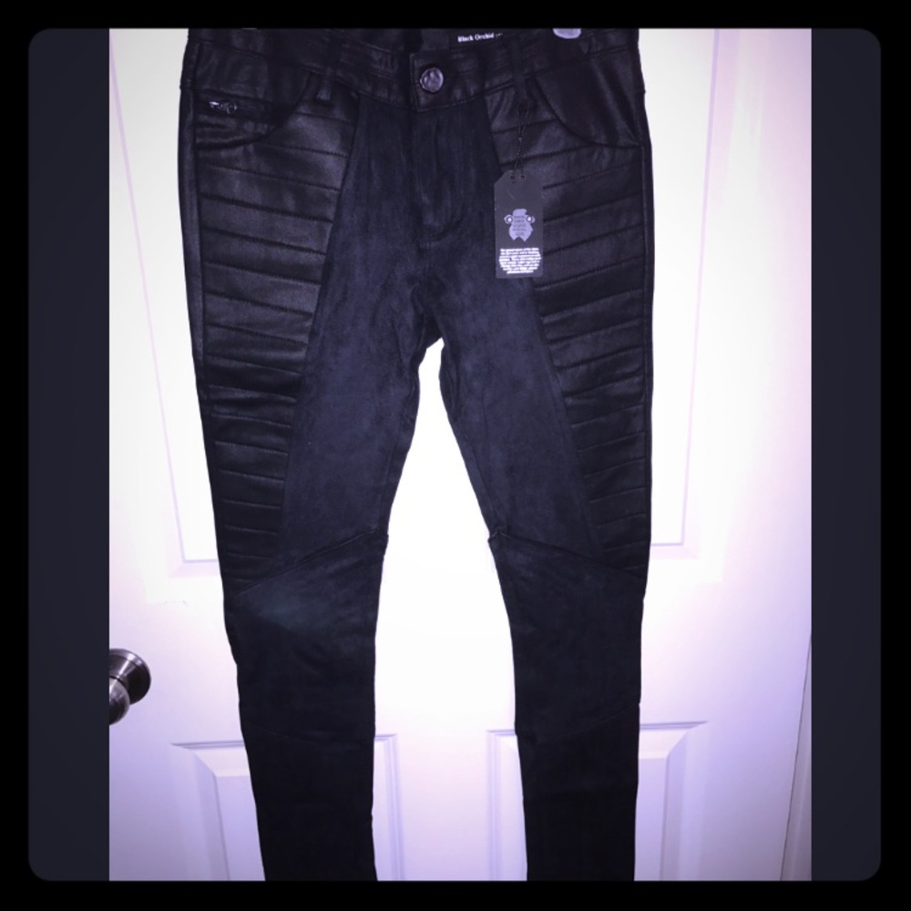 Black Orchid The Moto Legging Size 26 Brand New