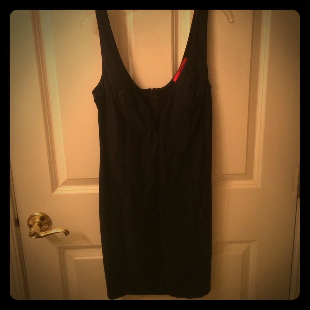Akira plunging v dress worn once