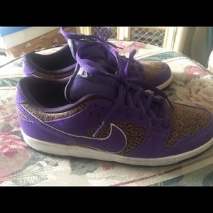 Nike SB purple safari size 13