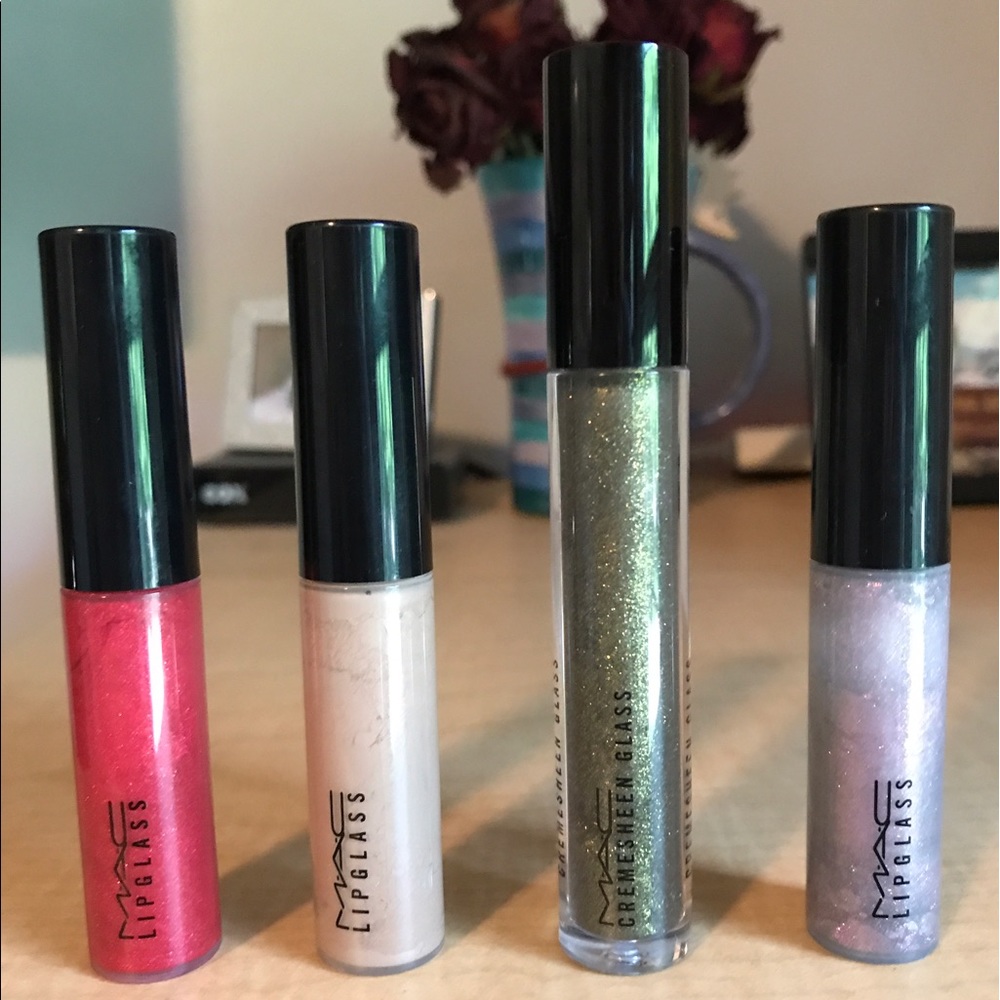 MAC tinted lipgloss set