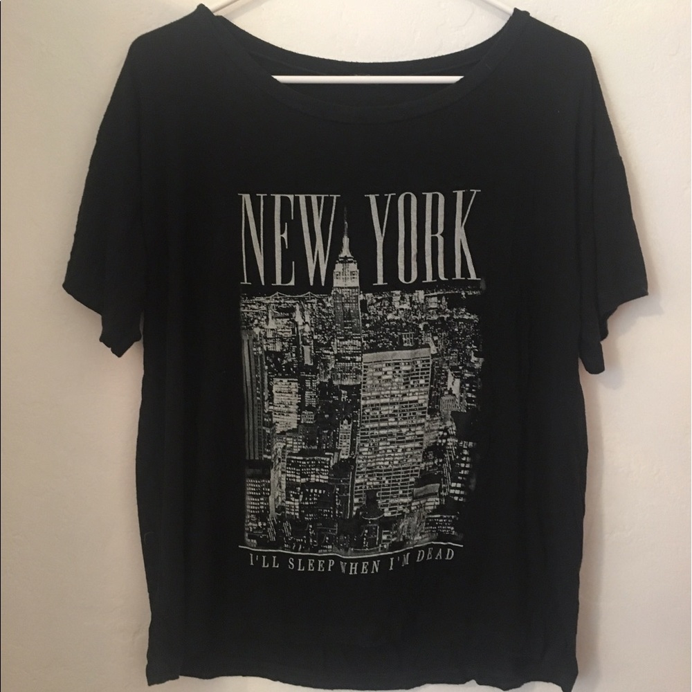 Brandy Melville/John Galt "New York" graphic tee