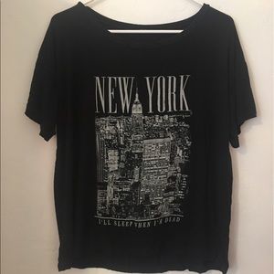 Brandy Melville/John Galt "New York" graphic tee