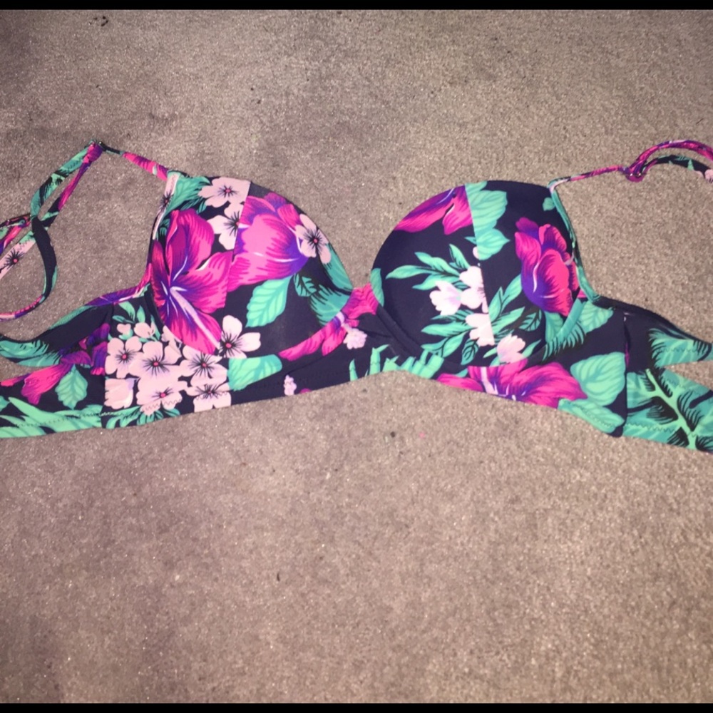 Floral Bikini Top