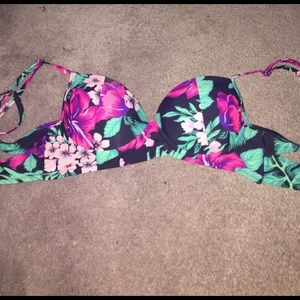 Floral Bikini Top