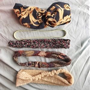 🦋🌸SPRING HEADBANDS BUNDLE! 5 PACK! 🌸🦋