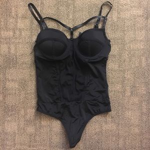 Black sexy sheer bodysuit!