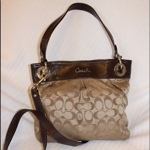 Coach Crossbody Tan Purse