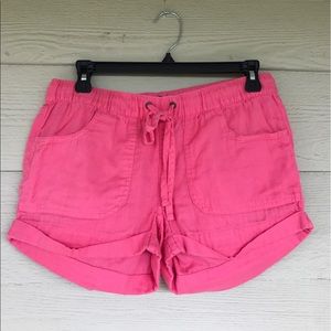Gap Pink Drawstring Shorts