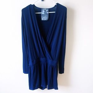 Young Fabulous & Broke Romper, Large, Navy