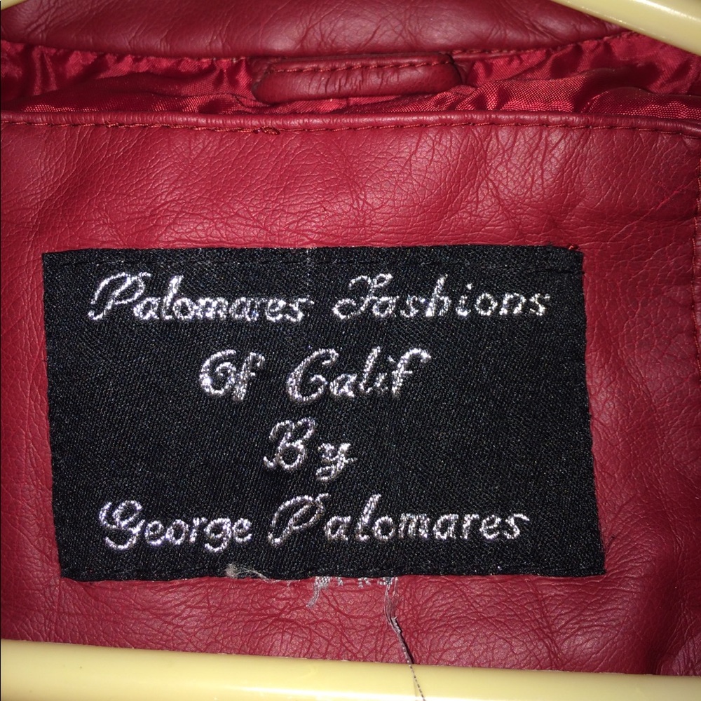 Red Jacket Side Zipper - Picture 4 of 5