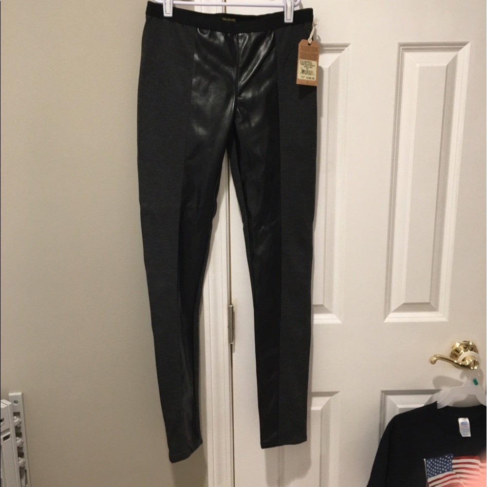 True religion super skinny faux leather legging