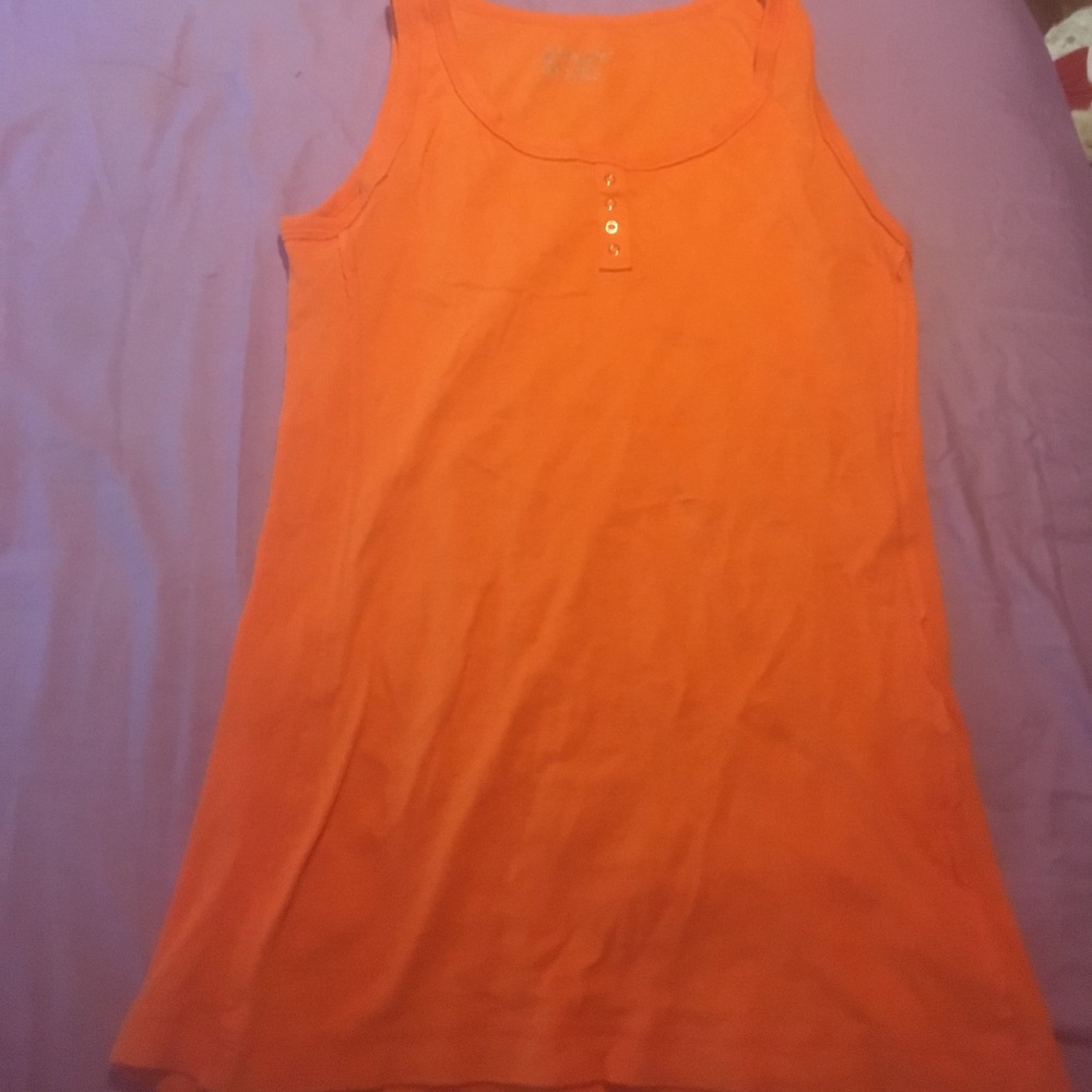 Orange Tank Top