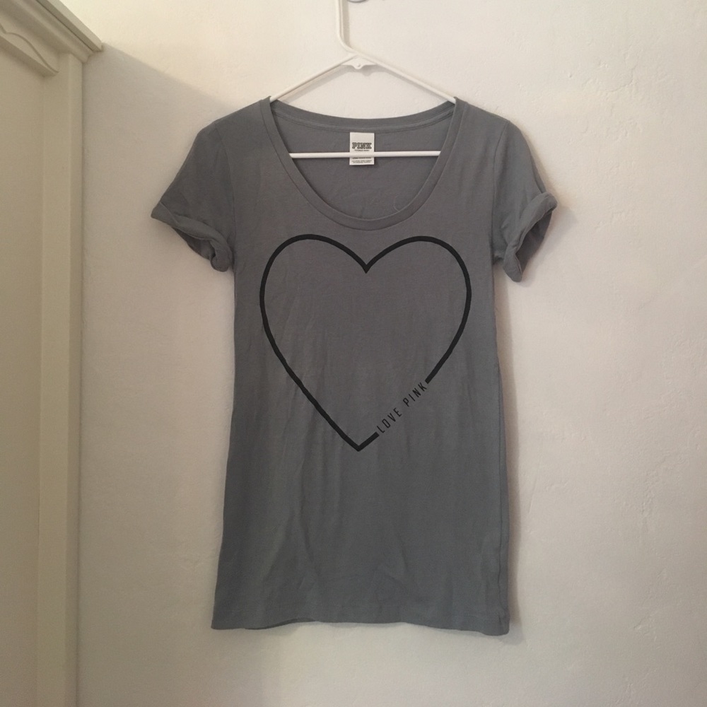 PINK heart t-shirt