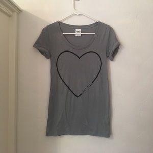 PINK heart t-shirt