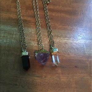 3 pacsun necklaces