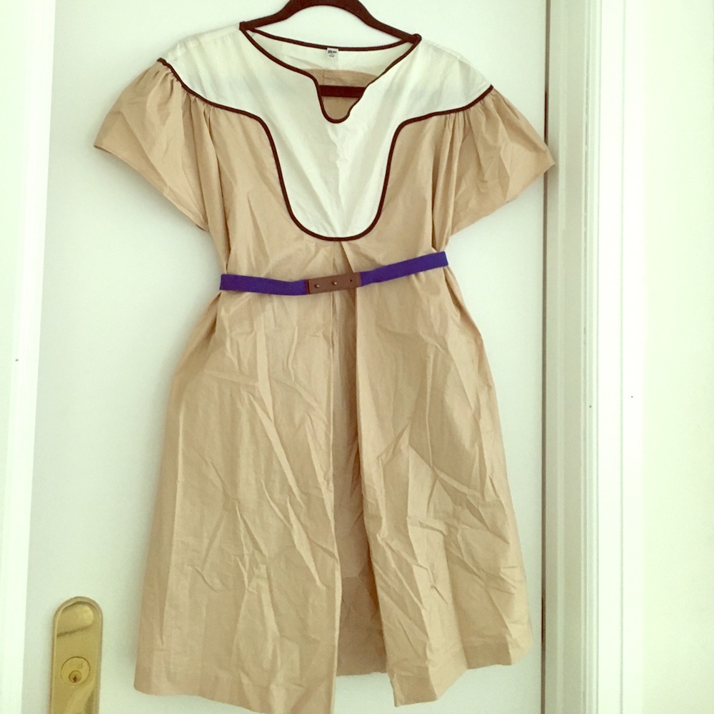 Uniqlo x O'2nd Dress with Pockets Sz S