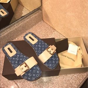Authentic Louis Vuitton sandals