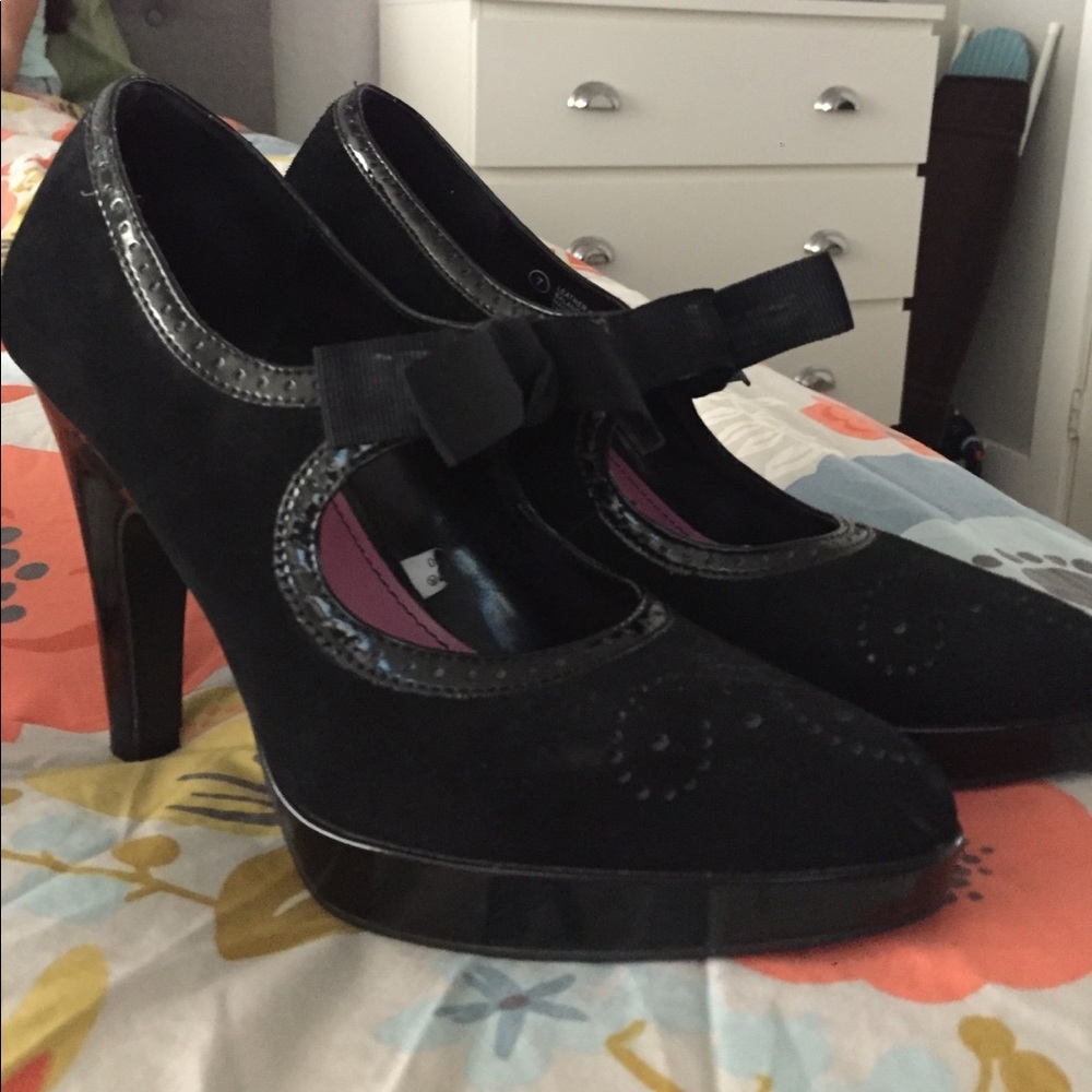 Black Mary Janes