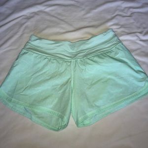 Mint Lulu shorts