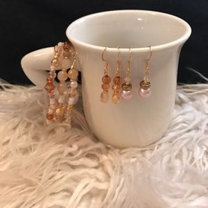 Bundle of bracelets and earrings ✨🌙🌛
