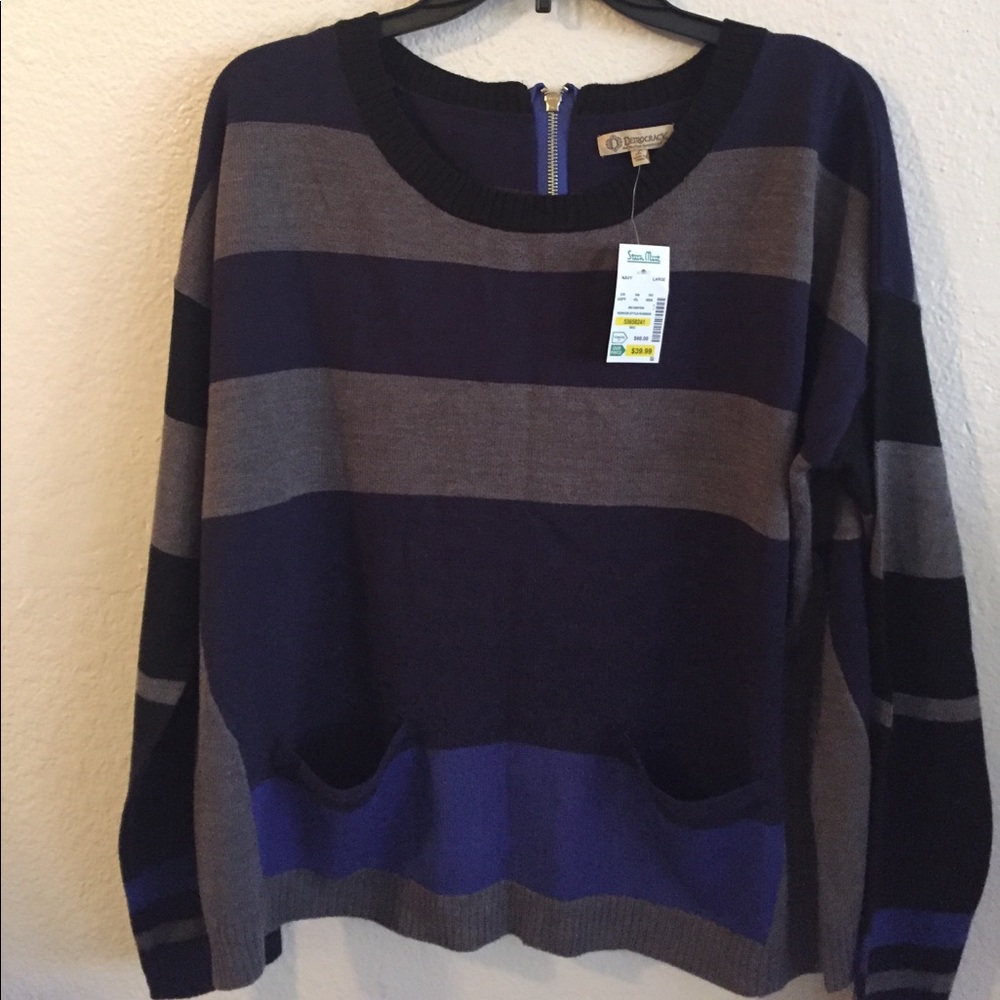 Sweather with zipper