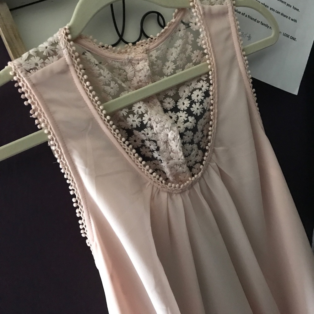 Brand new light pink dress!